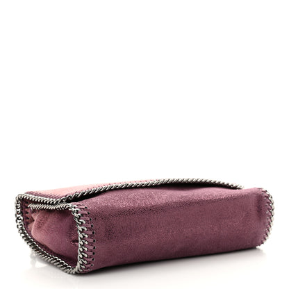 Stella McCartney Shaggy Deer Ombre Falabella Messenger Purple Burgundy 4 of 9