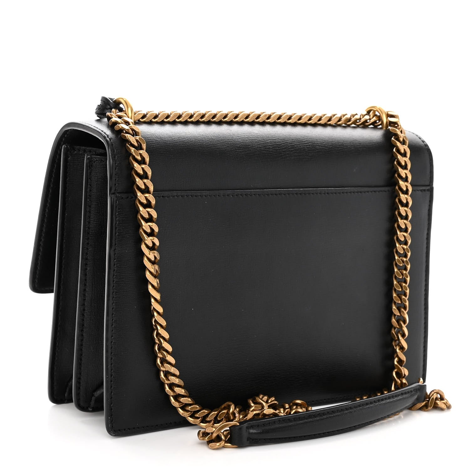 Saint Laurent Calfskin Medium Monogram Sunset Black 3 of 9
