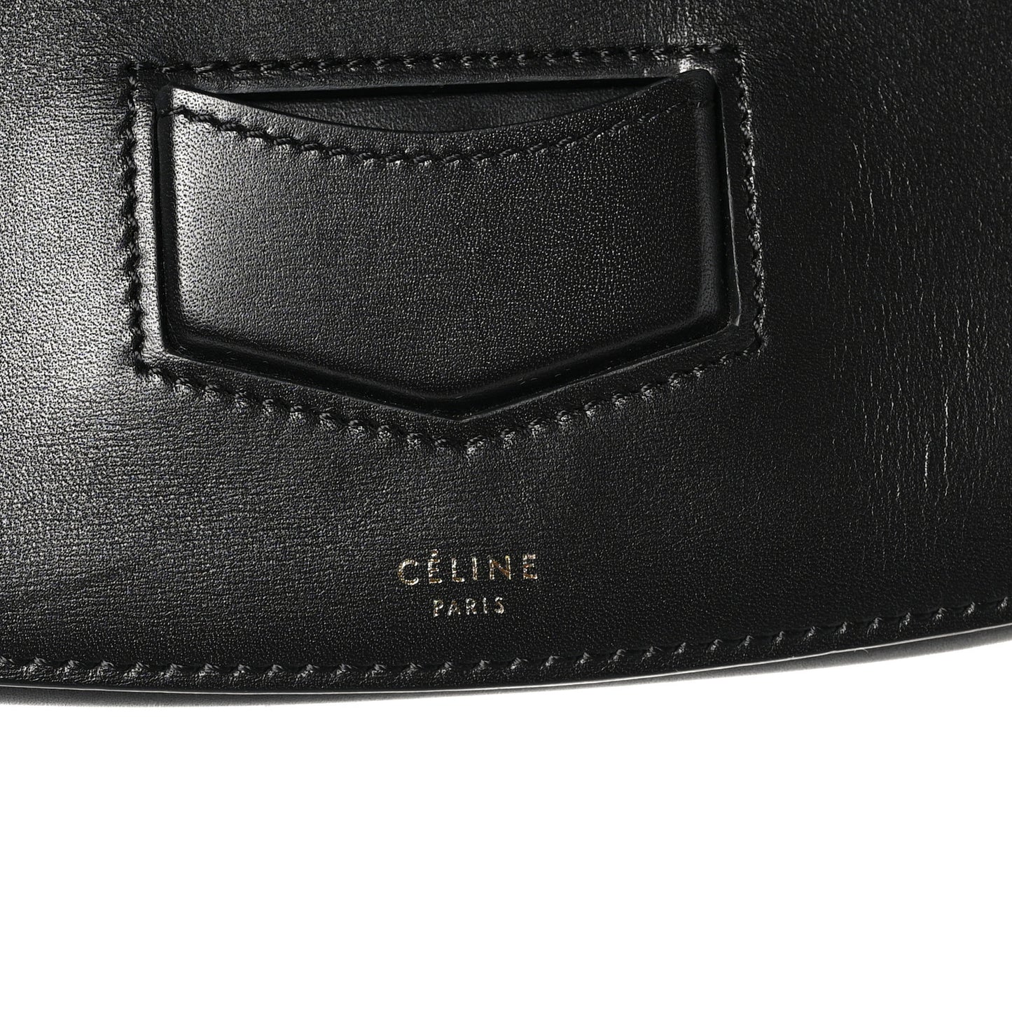 Satin Calfskin Medium Trotteur Black