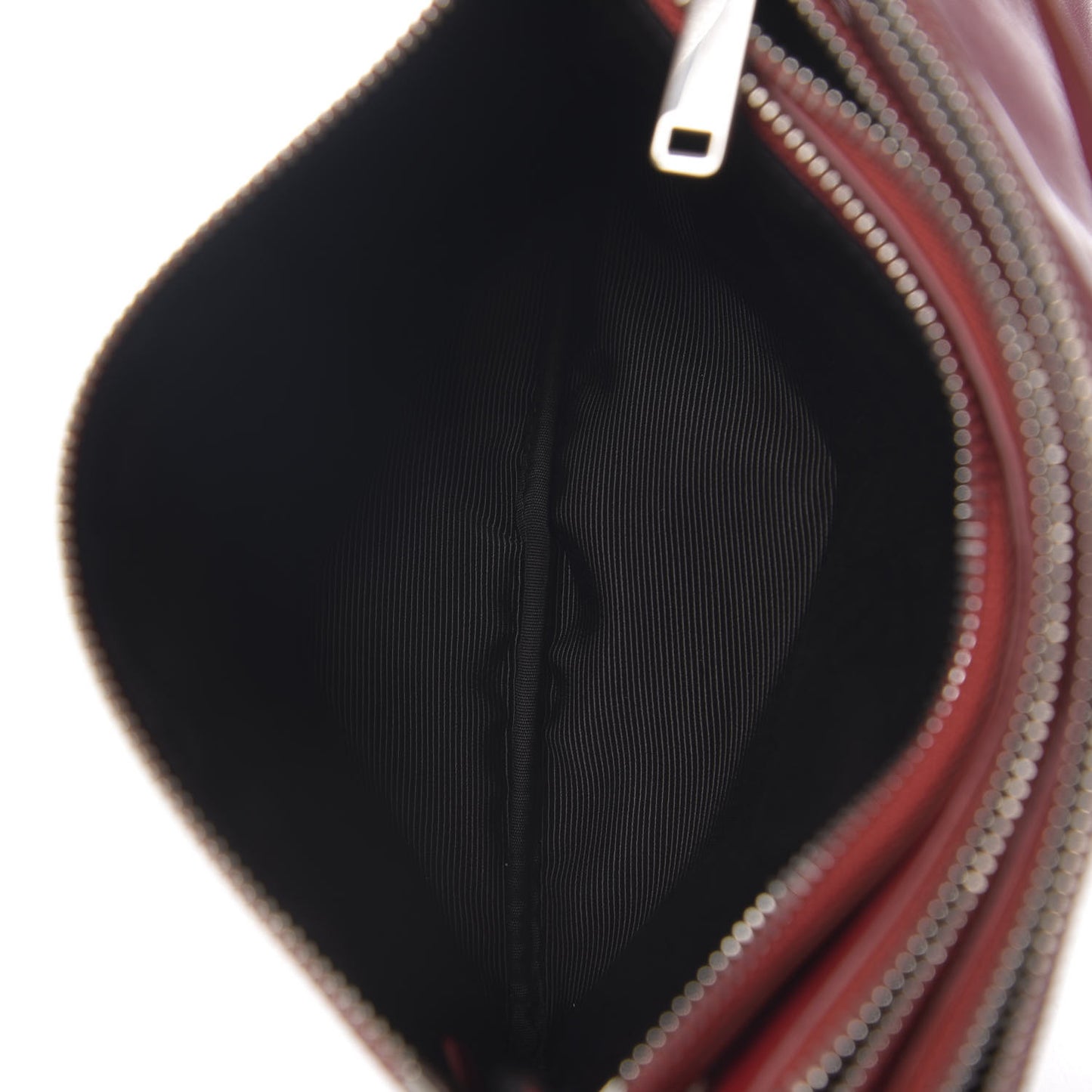 Lambskin Small Trio Crossbody Bag Red