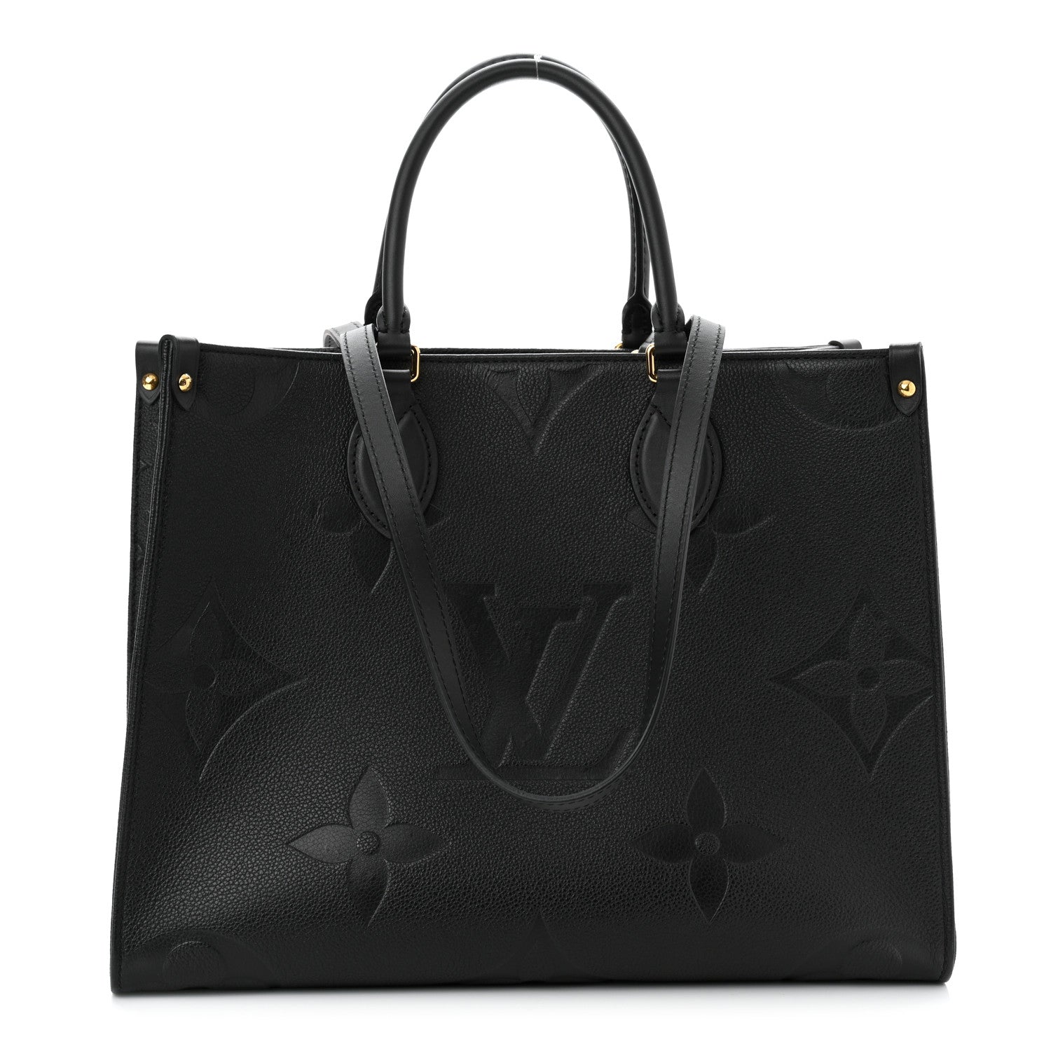 Louis Vuitton Empreinte Monogram Giant Onthego MM Black 1 of 9