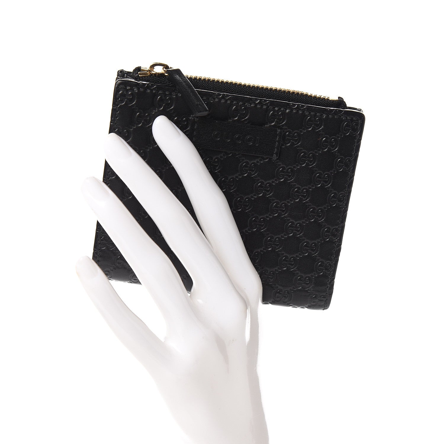 Gucci Soft Microguccissima Bi-Fold Wallet Black 2 of 7