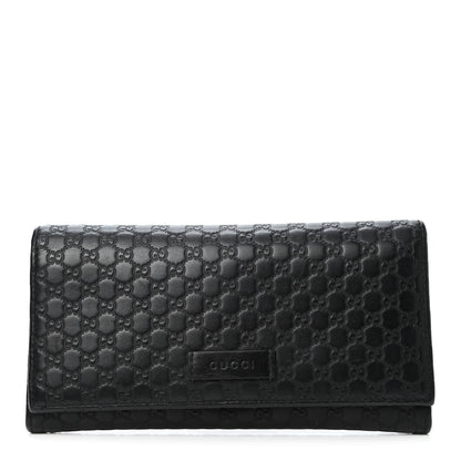 Gucci Soft Microguccissima Continental Wallet Black 1 of 4