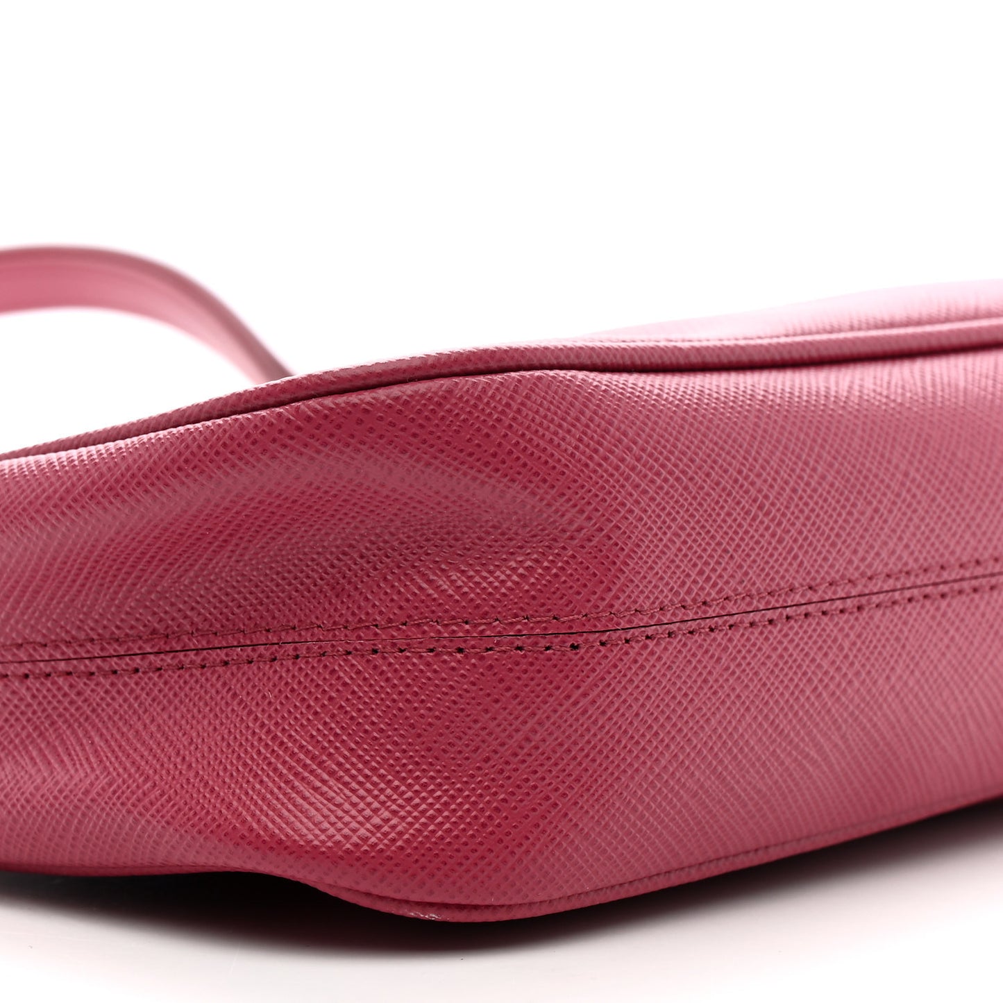 Saffiano Lux Mini Re-Edition Shoulder Bag Bruyere