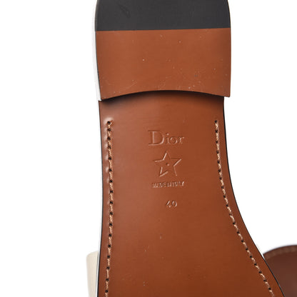 Christian Dior Calfskin Dio(r)evolution 10mm Slide Sandals 40 Off White 6 of 10