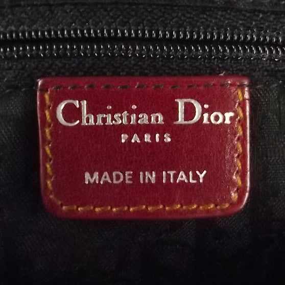 Christian Dior Leather Suede Gaucho Red 7 of 9