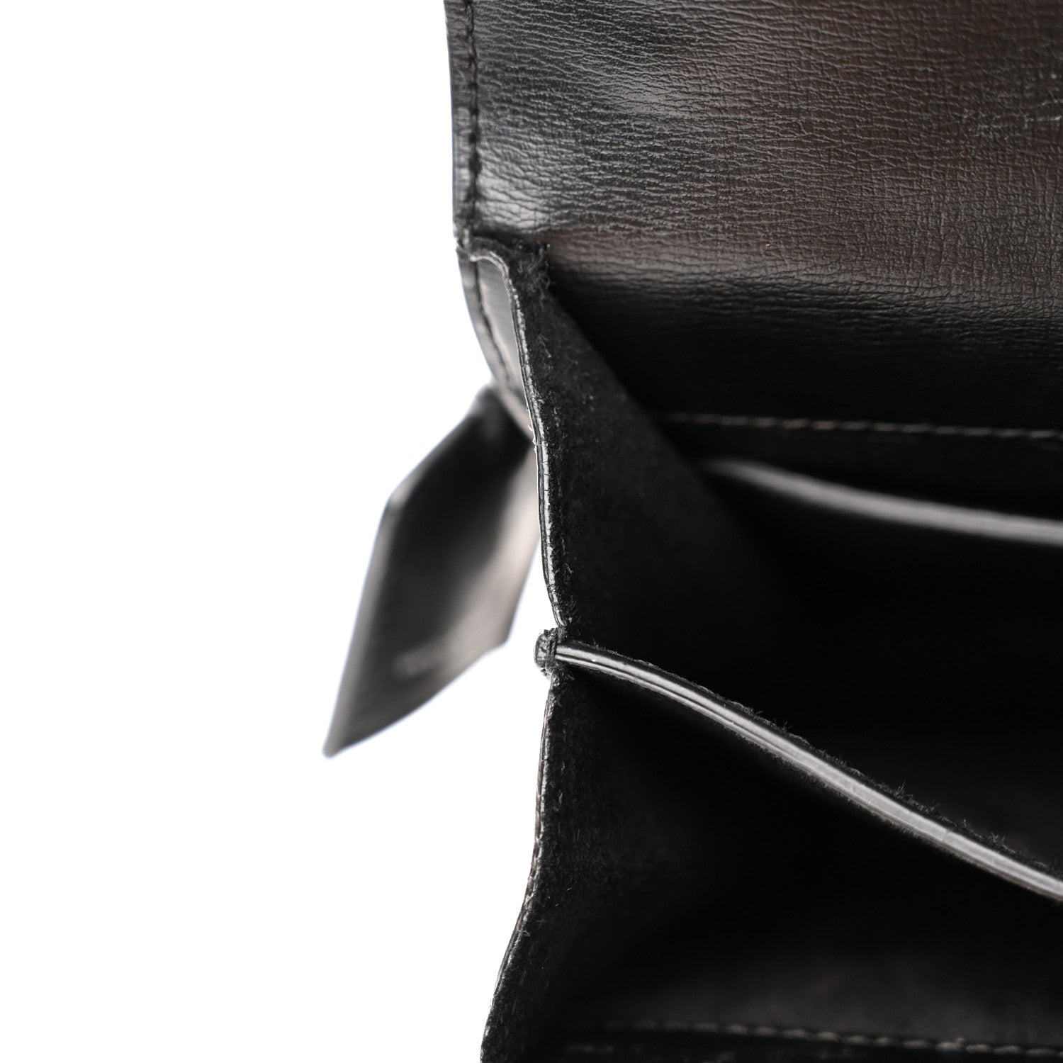 Saint Laurent Calfskin Medium Monogram Sunset Black 13 of 14