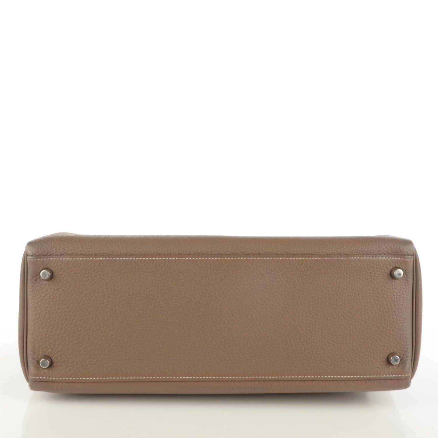 Hermes Taurillon Clemence Kelly Retourne 35 Etoupe 20 of 20