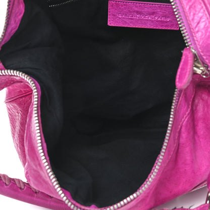 Balenciaga Agneau Giant 21 Silver Hardware Hobo Magenta 4 of 12