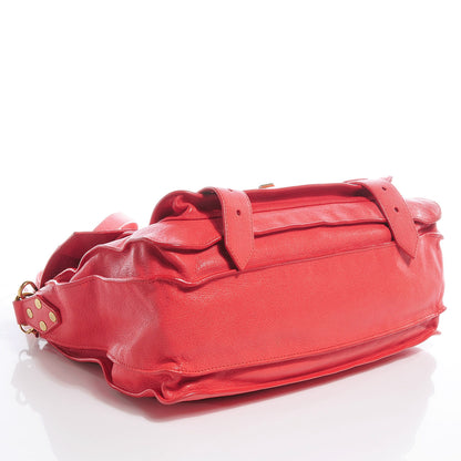 Proenza Schouler Lambskin PS1 Medium Satchel Deep Coral 4 of 12