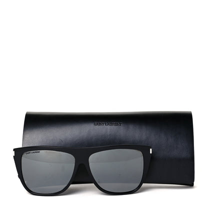 Saint Laurent Acetate SL1 Sunglasses Black 8 of 8