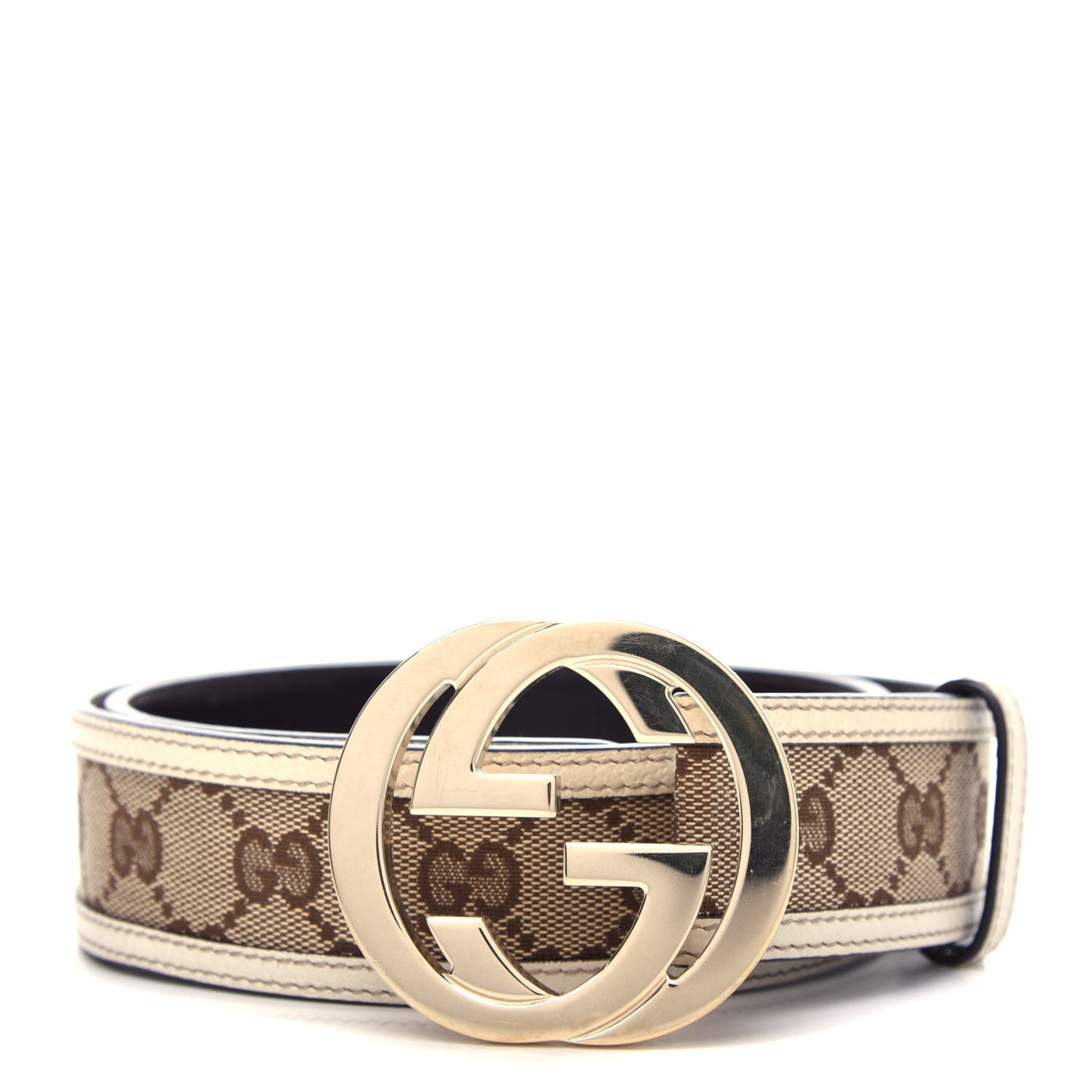 Monogram Interlocking G Belt 85 34 Off White