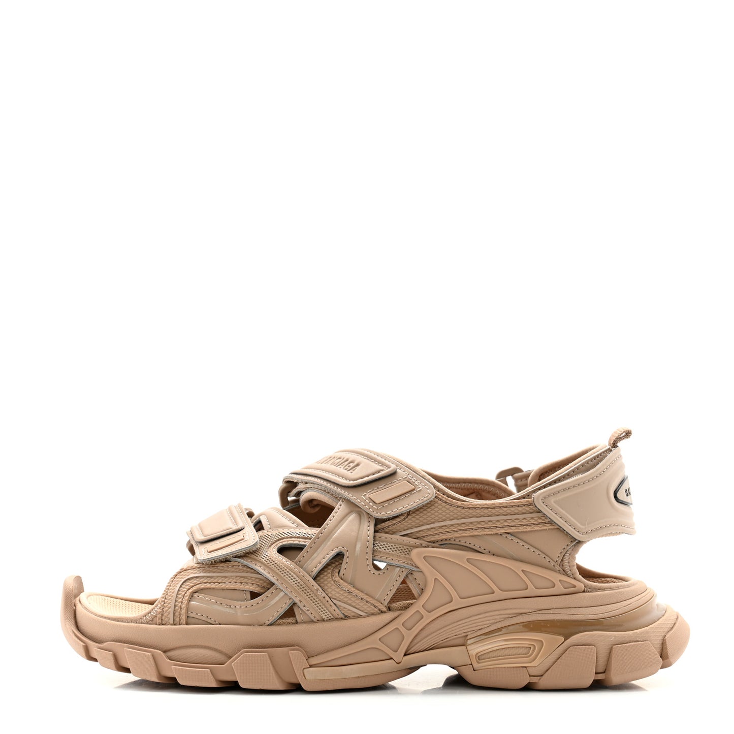 Neoprene Rubber Womens Track Sandals 40 Full Beige