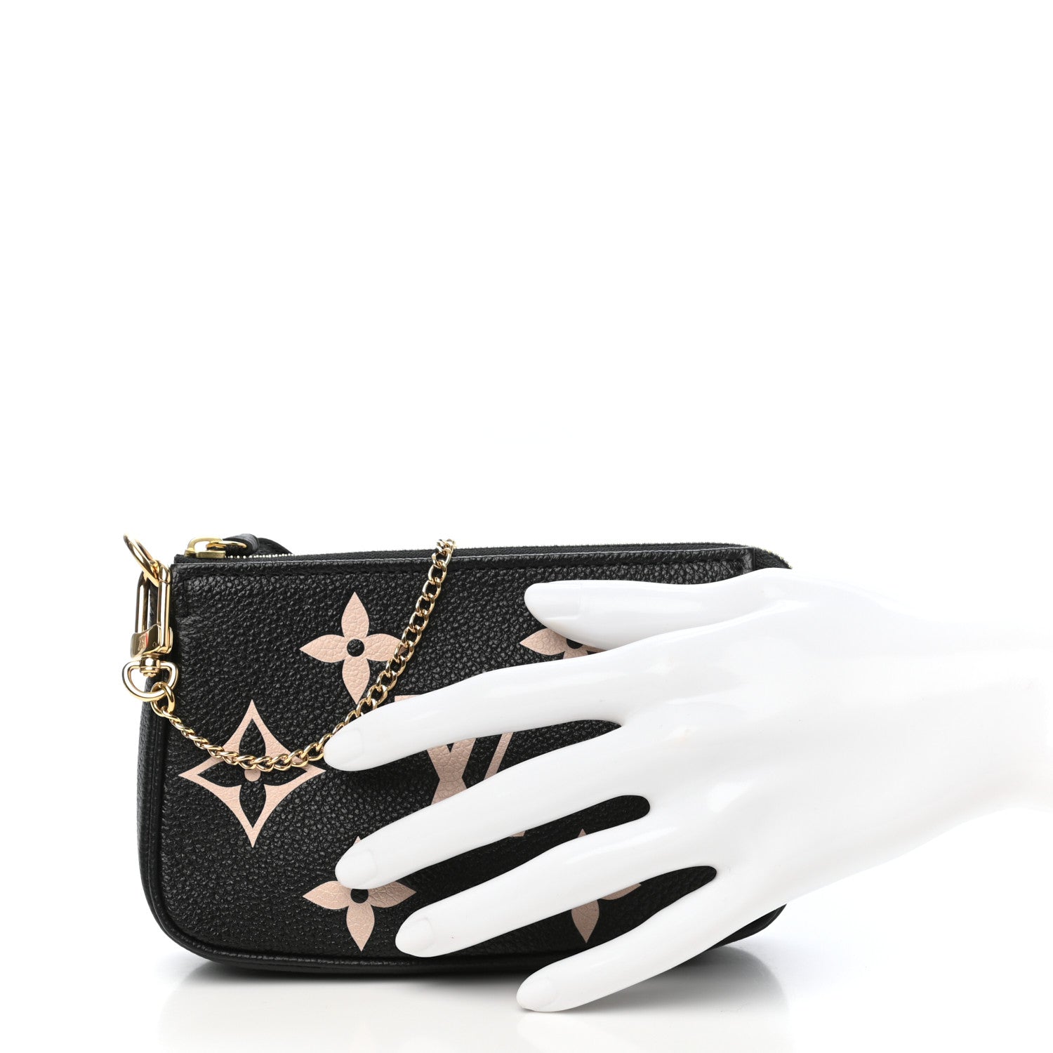 Louis Vuitton Empreinte Monogram Giant Mini Pochette Accessories Black 2 of 6