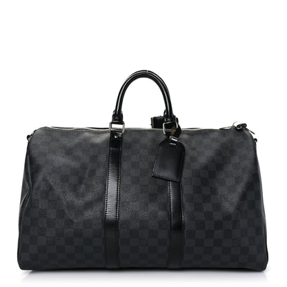 Louis Vuitton Damier Graphite Keepall Bandouliere 45 1 of 10