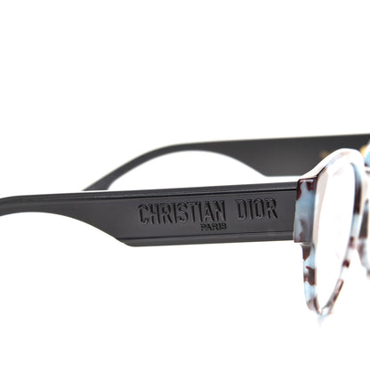 Christian Dior Acetate DiorID2 Sunglasses Blue Tortoise 4 of 7