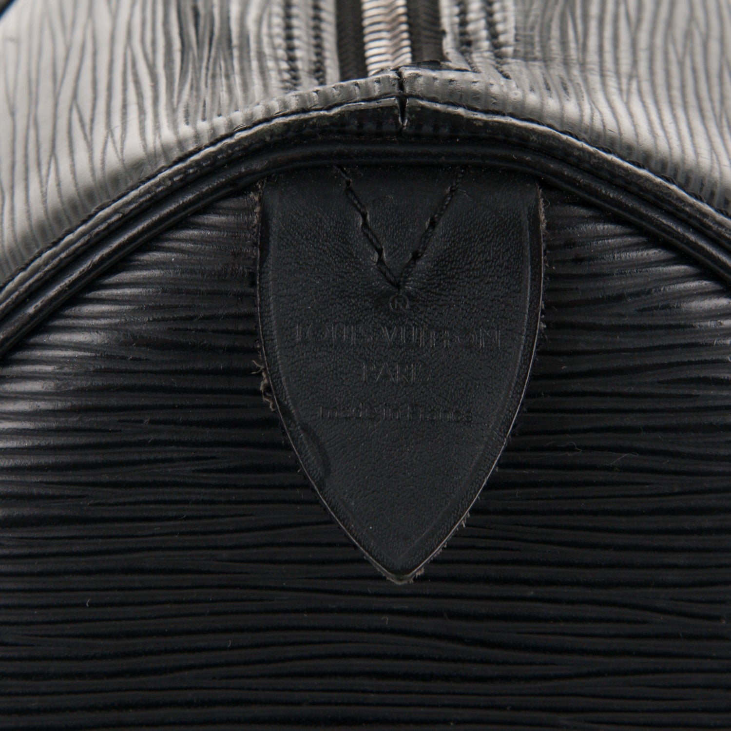 Louis Vuitton Epi Speedy 30 Black 6 of 8