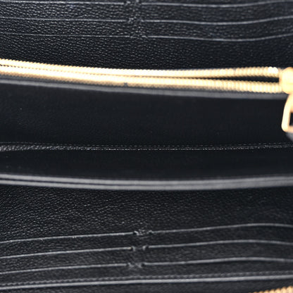 Louis Vuitton Empreinte Zippy Wallet Black 5 of 7