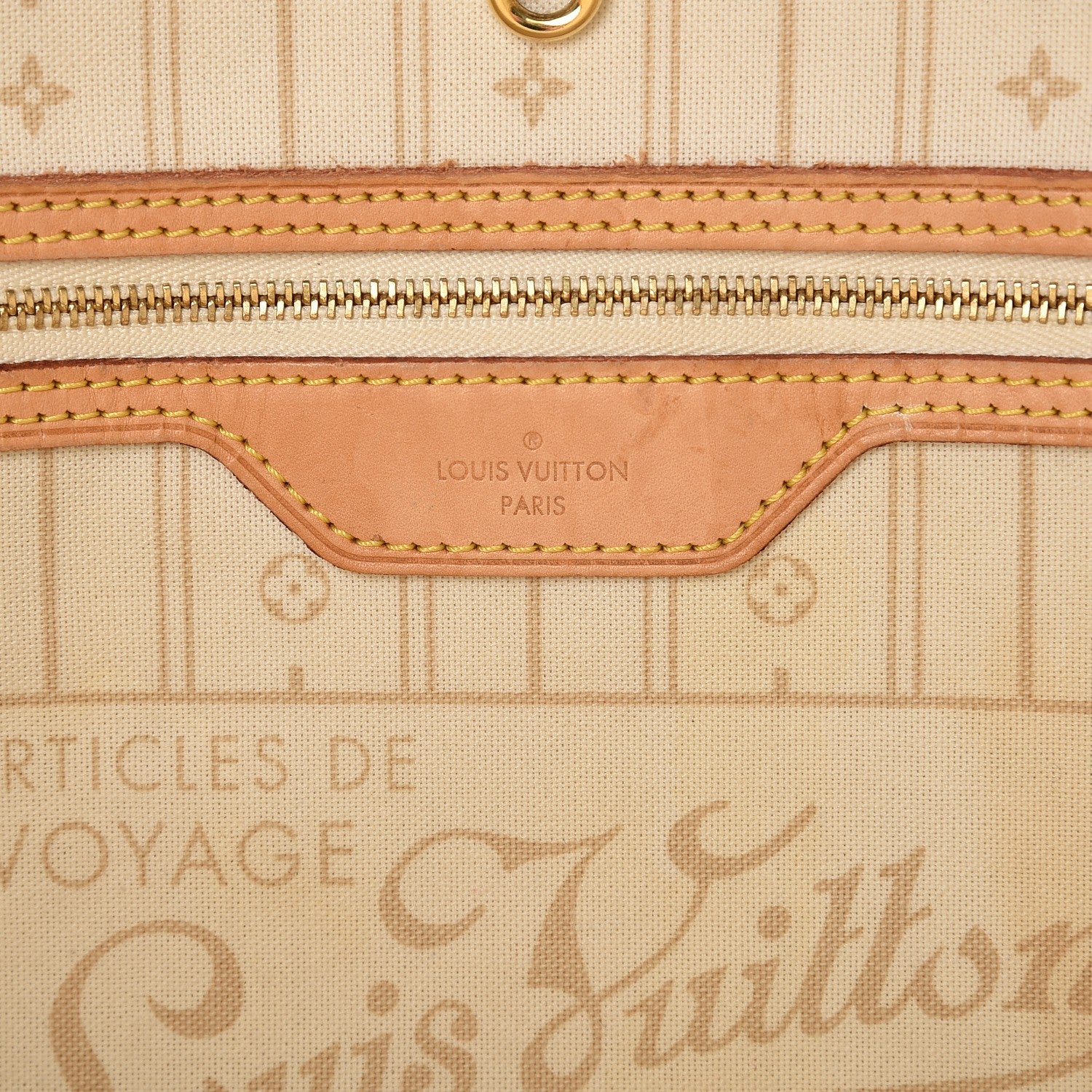Louis Vuitton Damier Azur Neverfull MM 6 of 16