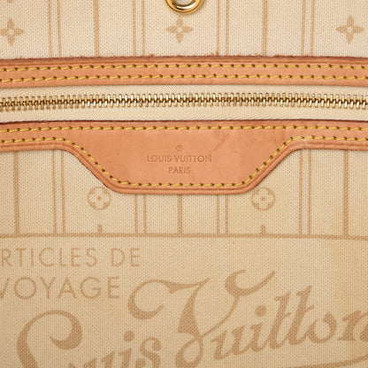 Louis Vuitton Damier Azur Neverfull MM 6 of 16