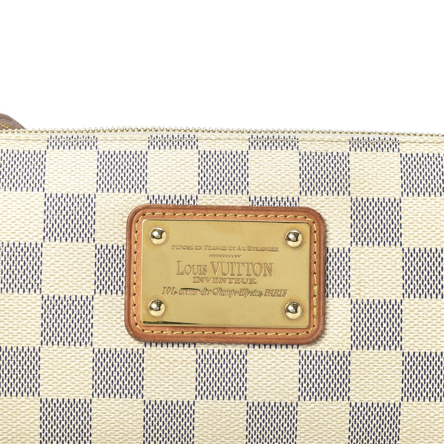 Louis Vuitton Damier Azur Eva Clutch 12 of 12