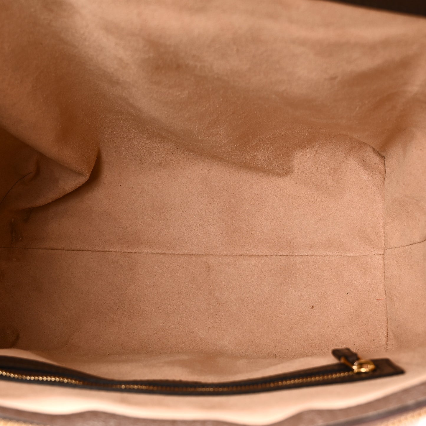 GG Supreme Monogram Web Medium Ophidia Tote Bag Brown
