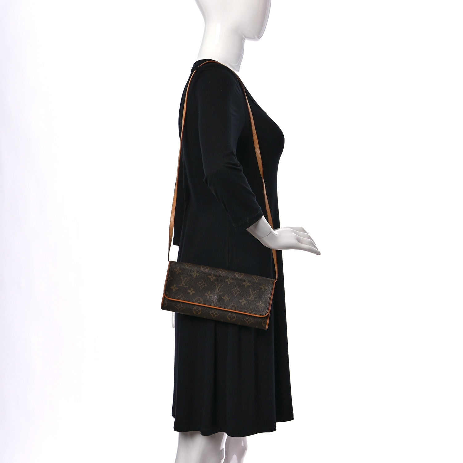 Louis Vuitton Monogram Pochette Twin GM 2 of 9