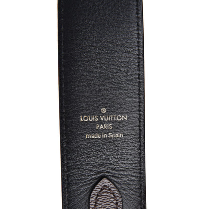 Louis Vuitton Monogram Bandouliere Shoulder Strap Black 3 of 4