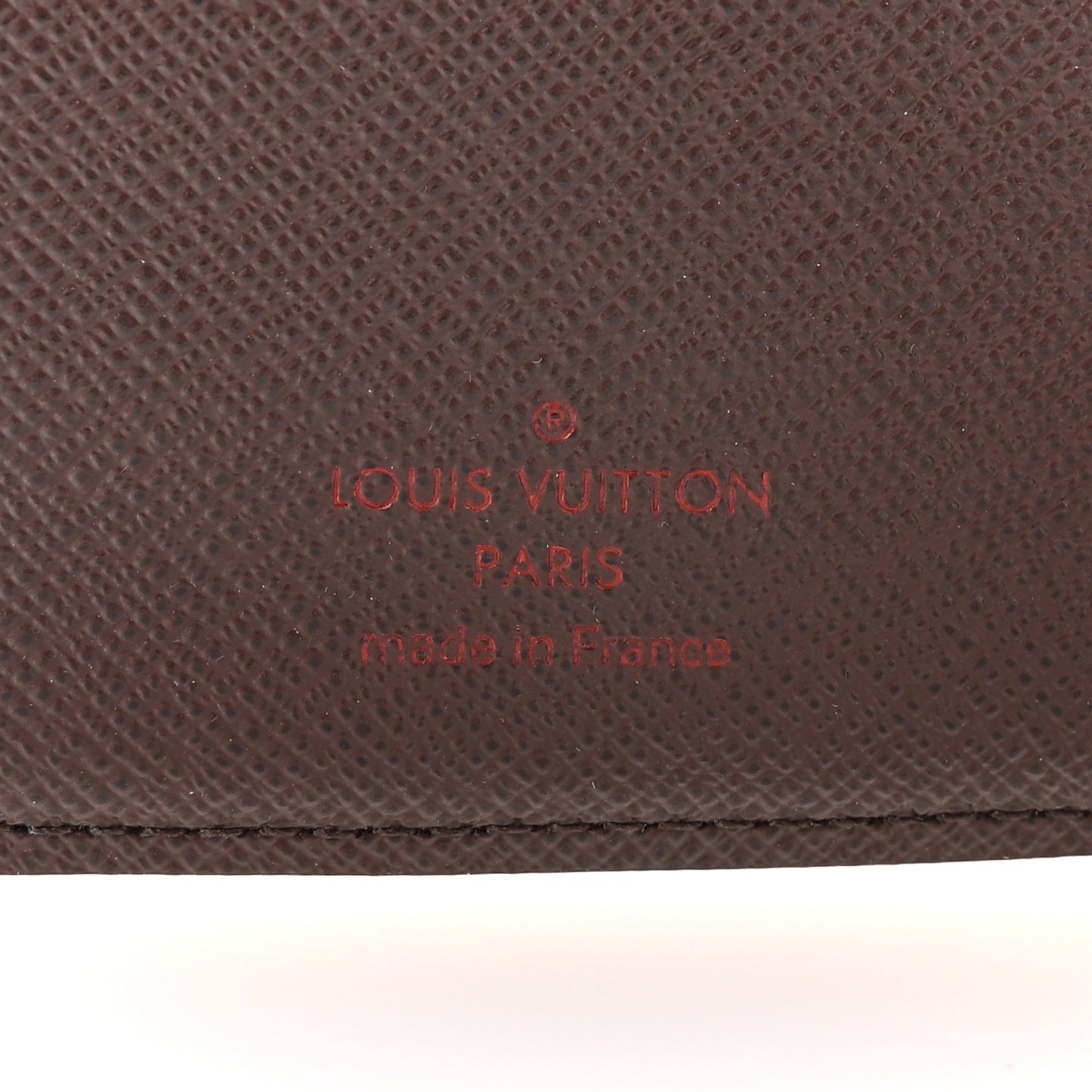 Damier Ebene Small Ring Agenda Cover