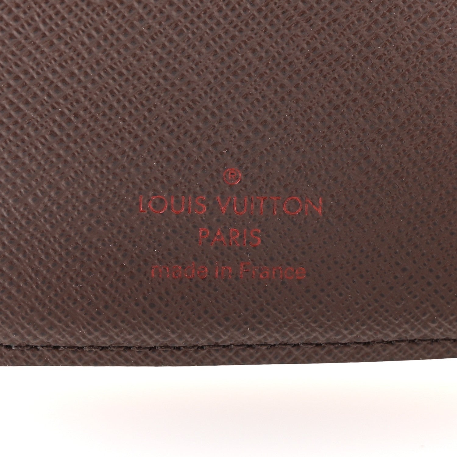Louis Vuitton Damier Ebene Small Ring Agenda Cover 6 of 7