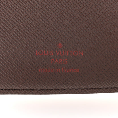 Louis Vuitton Damier Ebene Small Ring Agenda Cover 6 of 7