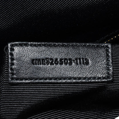 Saint Laurent Calfskin Classic Duffle 24 Black 7 of 8