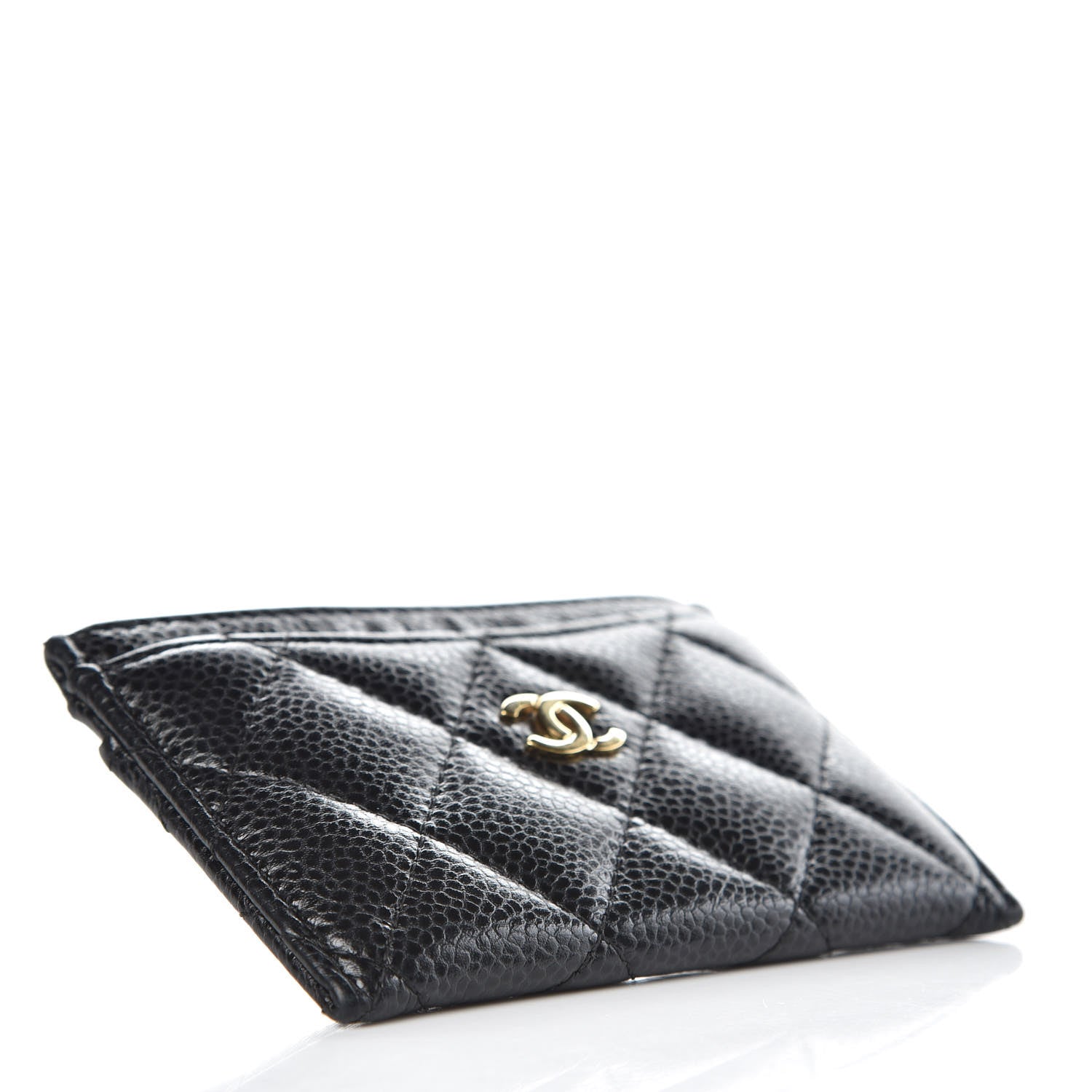 Chanel Caviar Quilted Card Holder Black 4 of 8