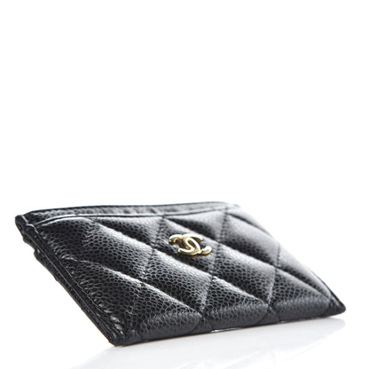 Chanel Caviar Quilted Card Holder Black 4 of 8