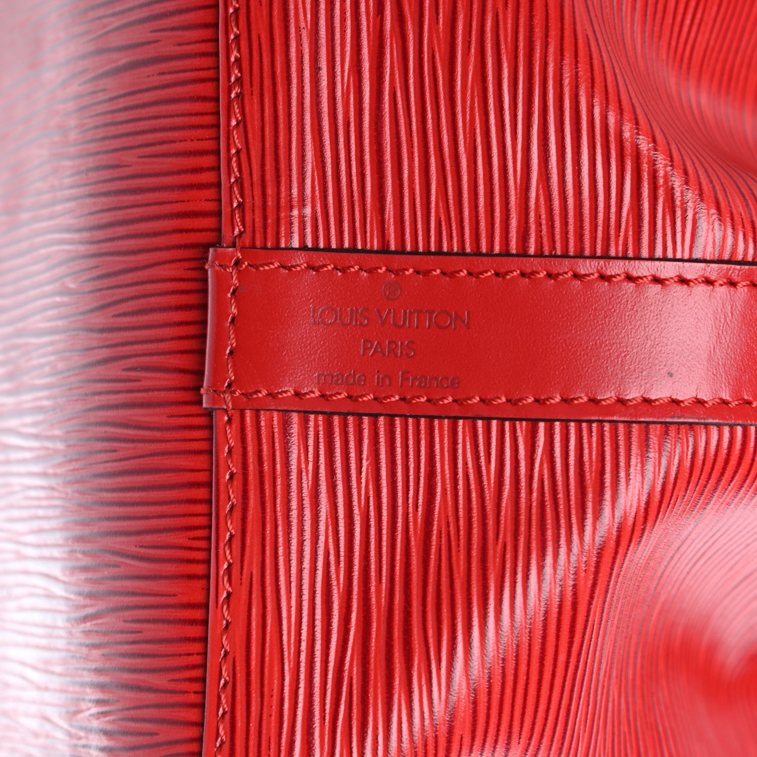 Louis Vuitton Epi Petit Noe Castillan Red 9 of 9