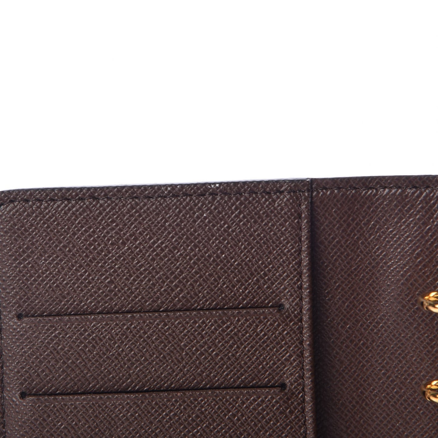 Damier Ebene Small Ring Agenda Cover