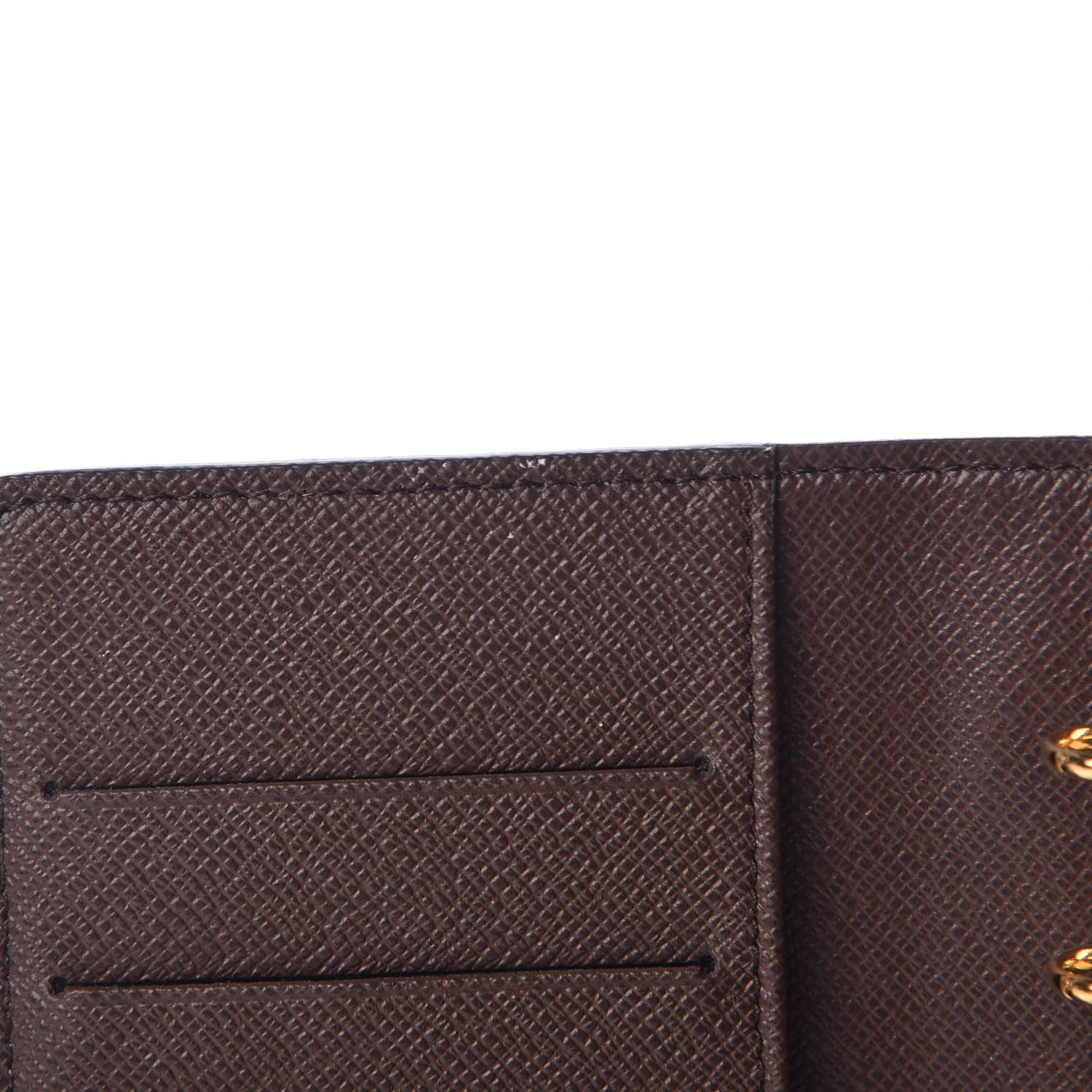 Louis Vuitton Damier Ebene Small Ring Agenda Cover 7 of 9