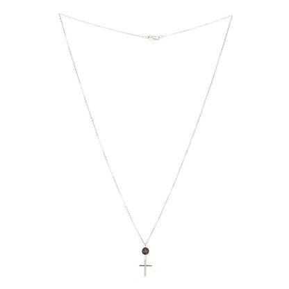Gucci 18K Yellow Gold Cross Pendant Necklace 3 of 6