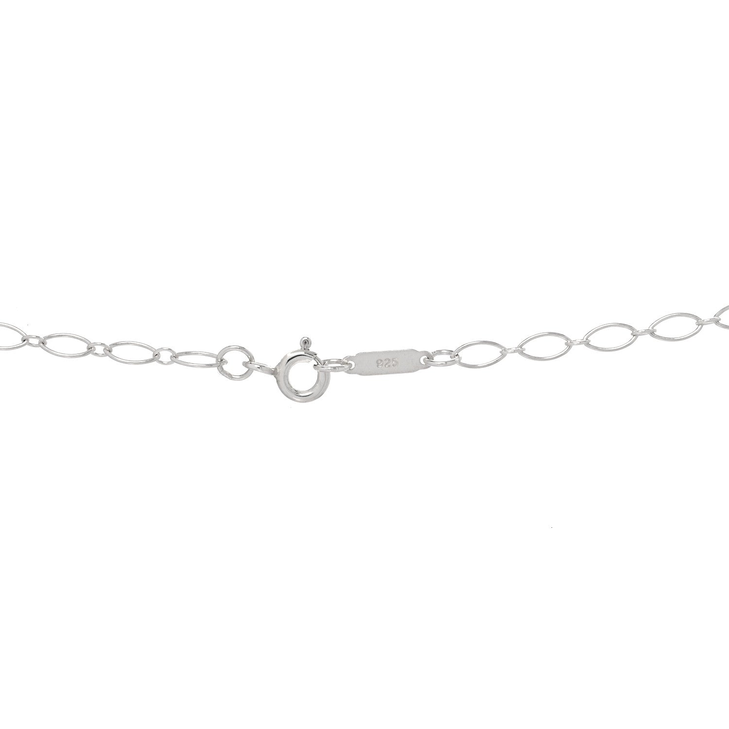 Tiffany Sterling Silver Oval Link Chain Necklace 20" 5 of 5