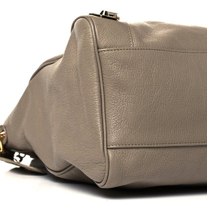 Balenciaga Chevre Gold Metallic Edge Hardware Velo Beige Dune Argille 7 of 8