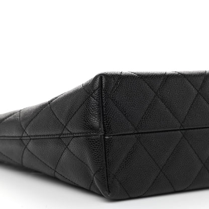 Chanel Caviar Quilted Shoulder Bag Black 7 of 10