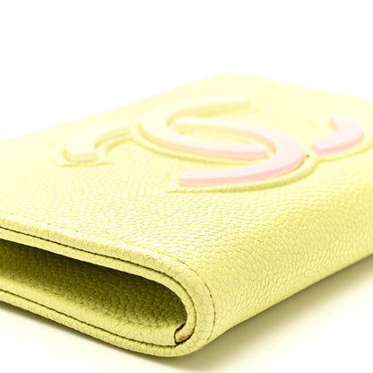 Chanel Caviar Key Holder Case Light Pink Light Green 8 of 9