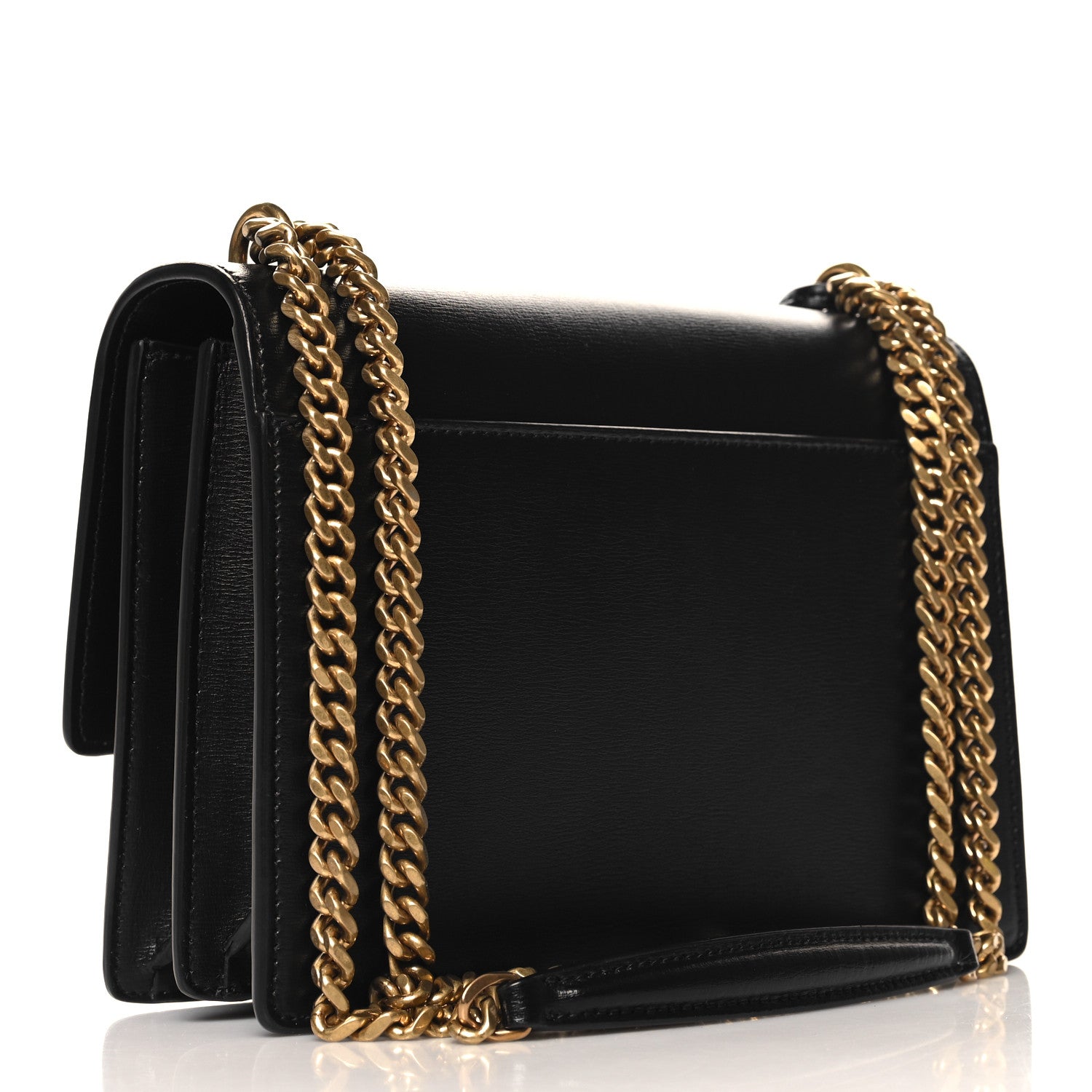 Saint Laurent Calfskin Medium Monogram Sunset Black 3 of 10