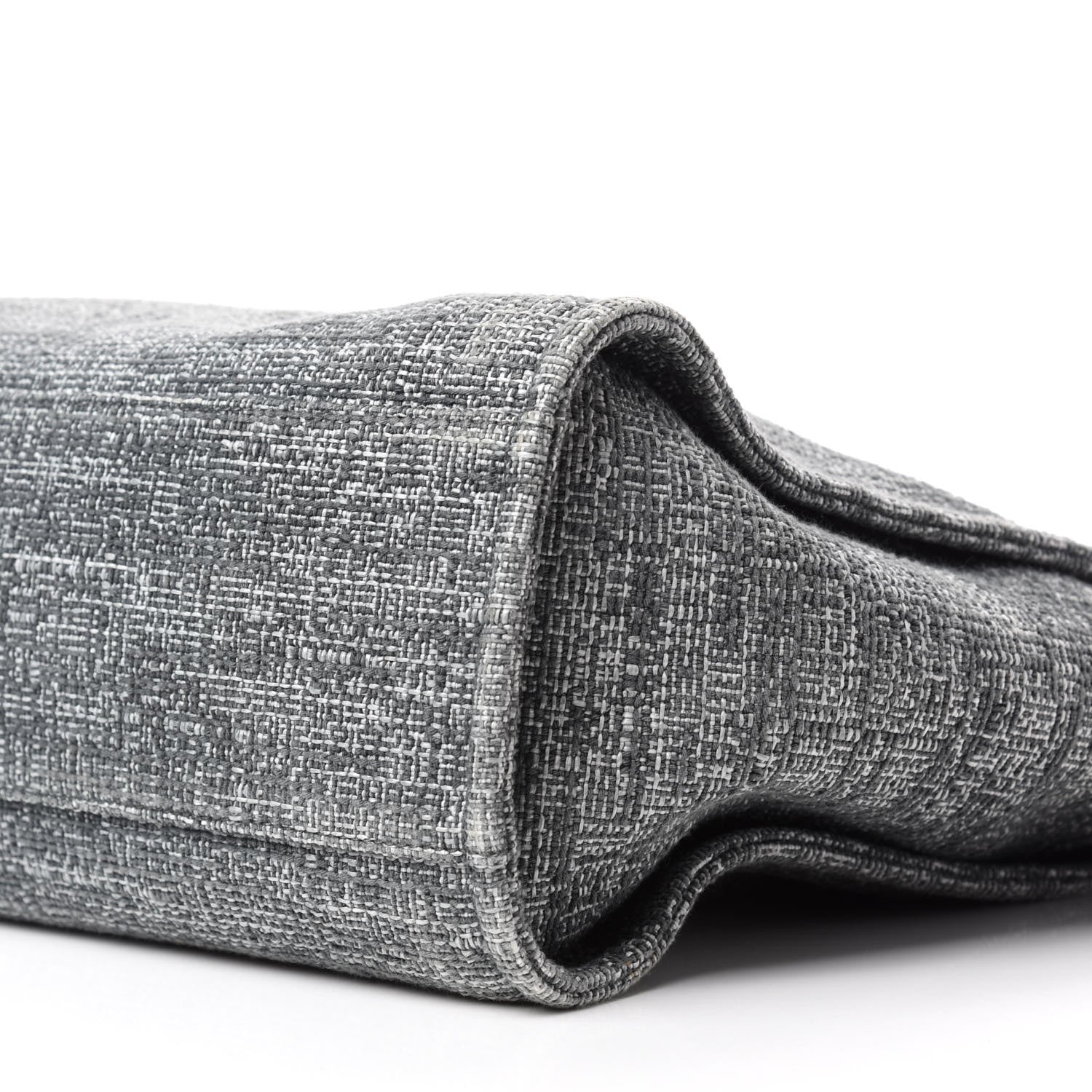 Chanel Canvas Large Deauville Tote Charcoal 7 of 11