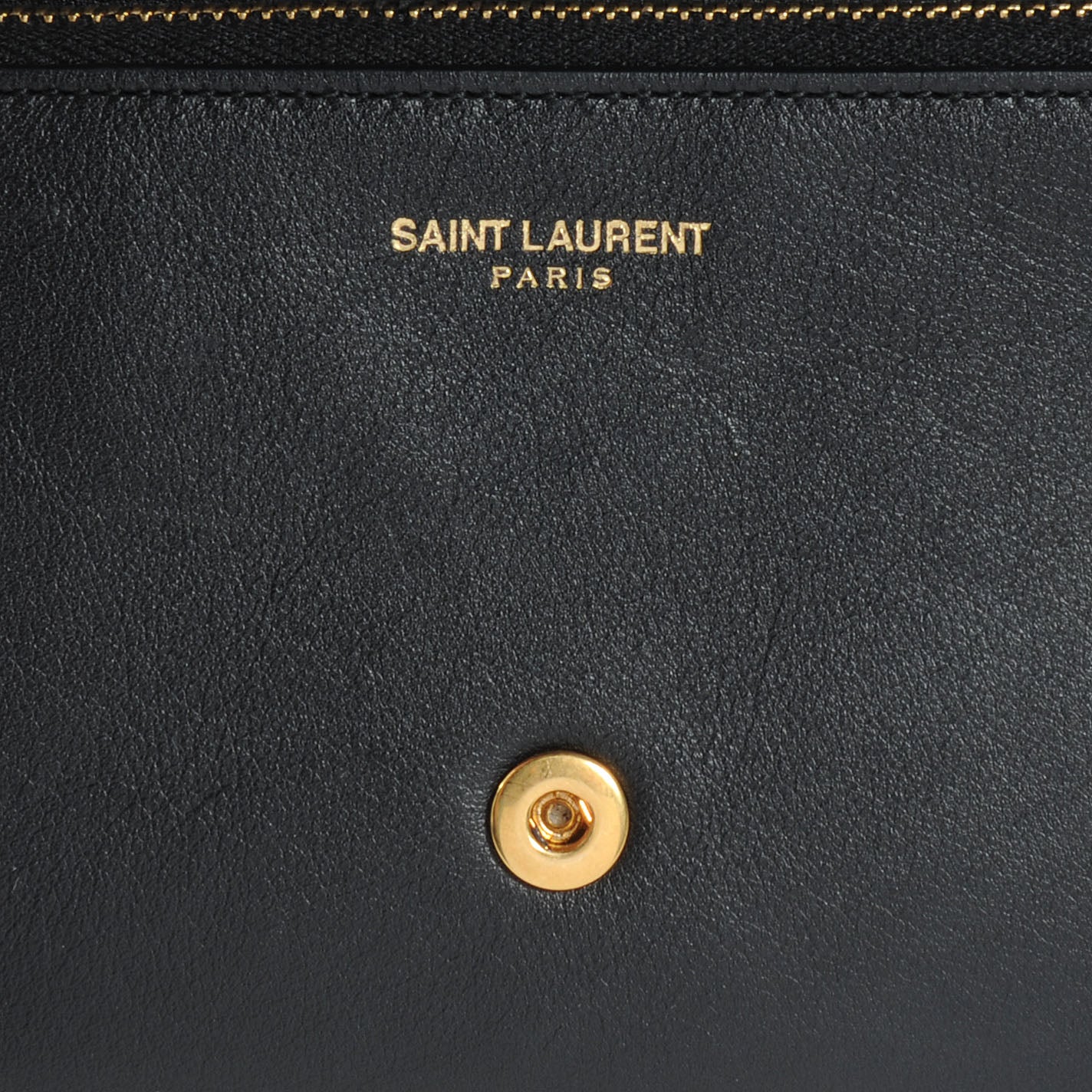 Leather Classic Y Wallet Black