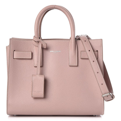 Saint Laurent Grained Calfskin Nano Sac De Jour Antique Rose 1 of 7