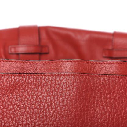 Proenza Schouler Pebbled Calfskin PS Courier Backpack Red 6 of 17