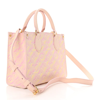 Louis Vuitton Empreinte Monogram Summer Stardust Onthego PM Pink 3 of 13