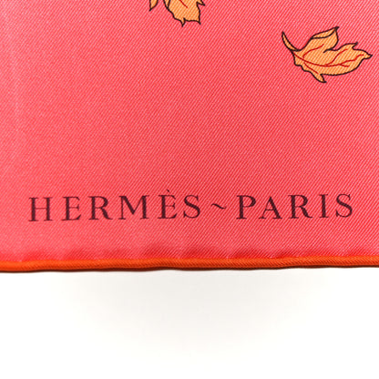 Hermes Silk Robe Legere Scarf 90 Rose Lipstick Vieux Rose 2 of 5