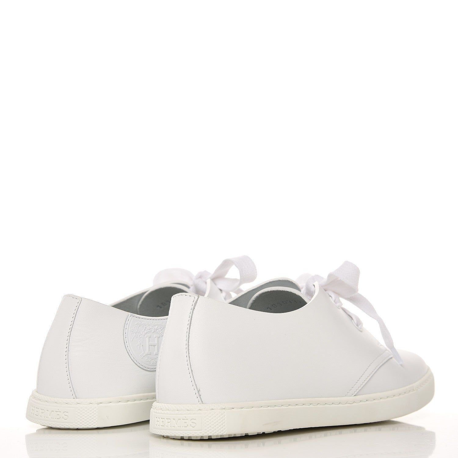 Hermes Calfskin One Sneakers 38 White 4 of 12